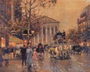 The Rue Royal Madeleine - 爱德华·科尔特斯